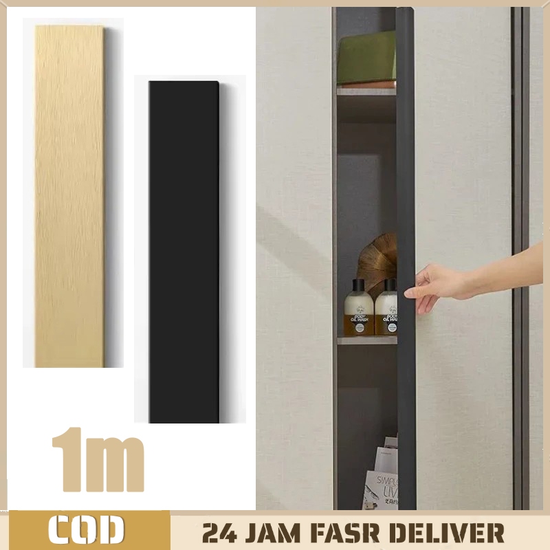 1 Meter Gagang Pintu Lemari Pegangan Pintu Lemari Tarikan Pintu Lemari Dapur Lemari Minimalis Gagang