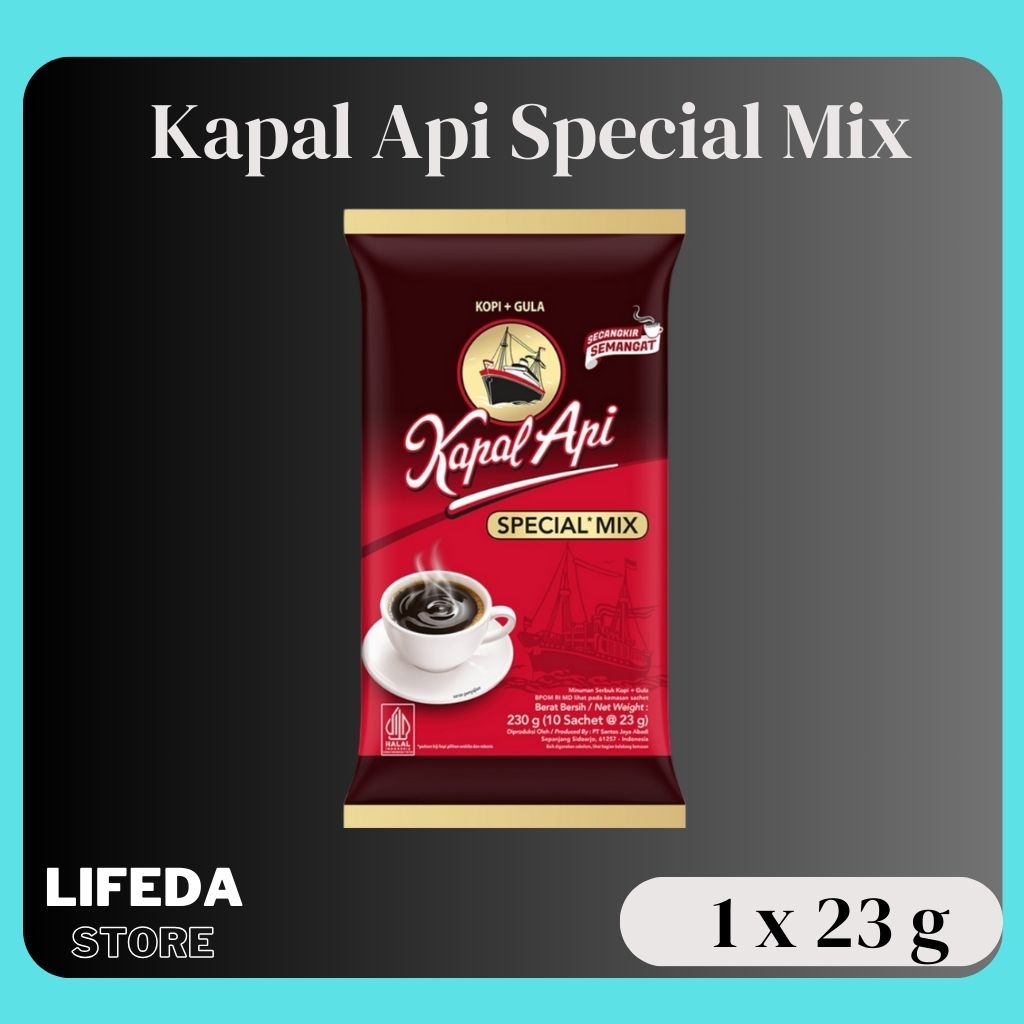 

Kapal Api Spesial Mix 23g x 10