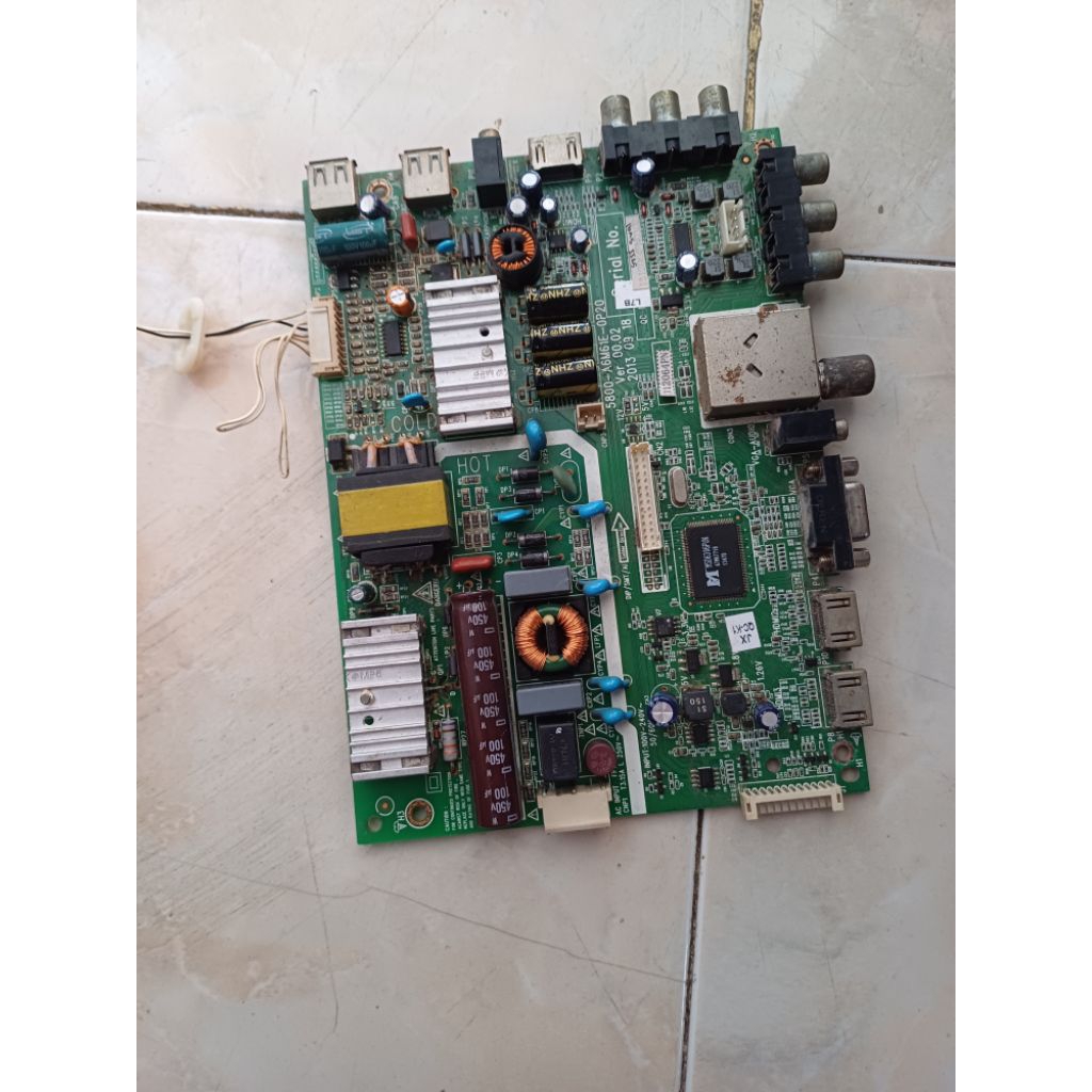 Mb - Mainboard - Motherboard - Micom - Modul - Mobo - Mesin Tv LED coocaa 32E36 - 29E36