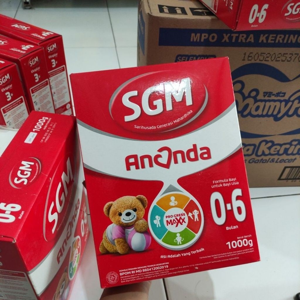 

SGM Ananda 0-6 bulan 1kg Exp Bulan Agustus 2025