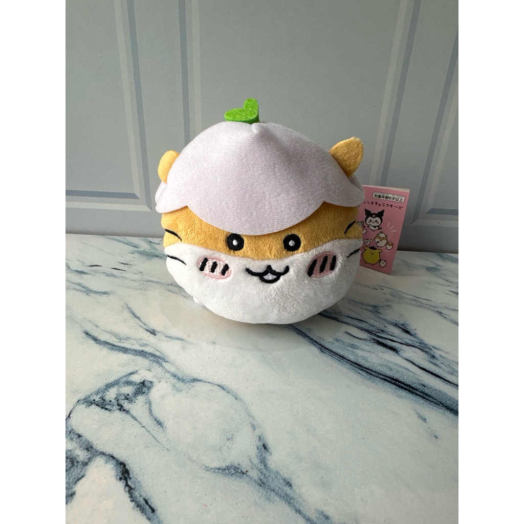 Coro Coro Kuririn Korokorokurilin Hamster Plush Doll Furyu Sanrio x Nagano Japan