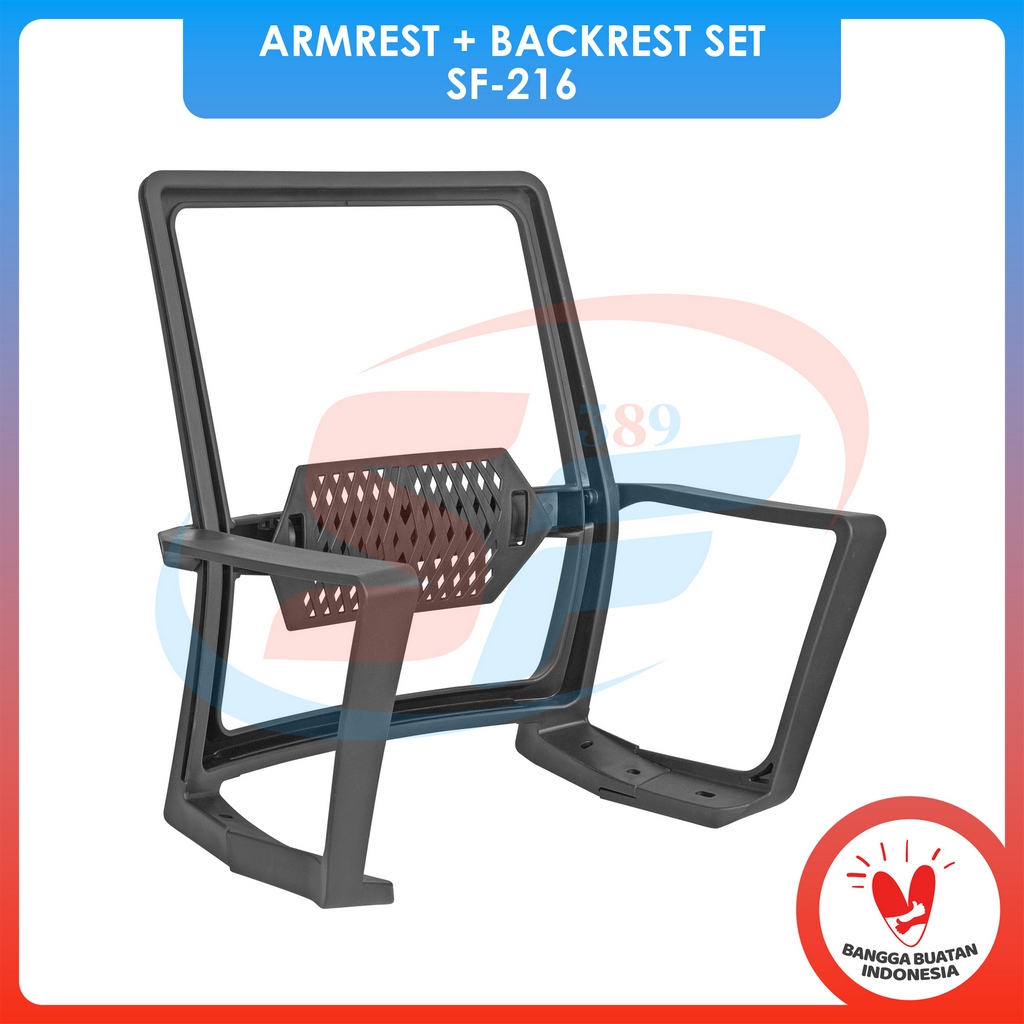 Sandaran Punggung & Sandaran Tangan Kursi Kantor SF-216