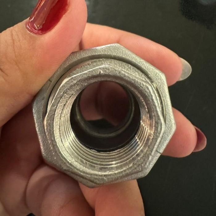 Union 1" inch Stainless 304 / Watermur SS304 1" inch watermur baut drat dalam