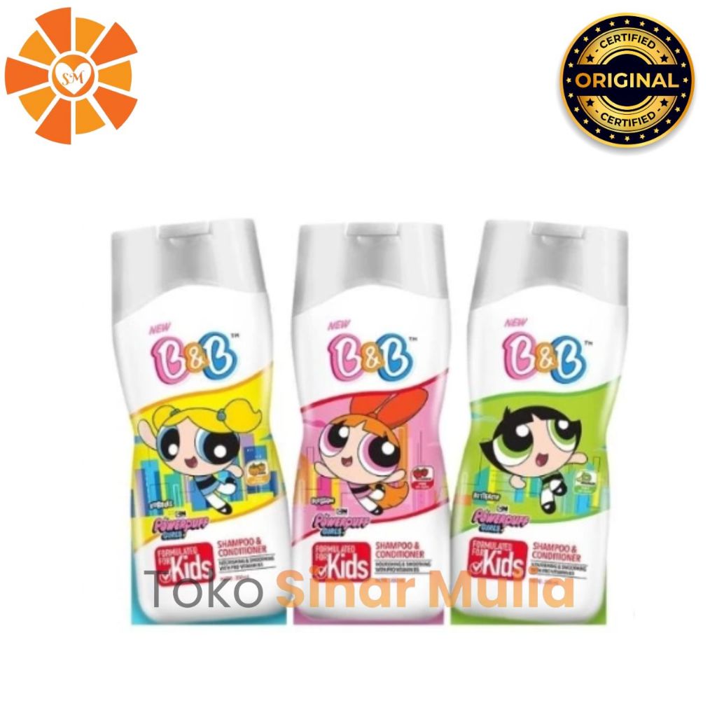 BnB Kids Shampoo Conditioner | B&B Shampoo & Conditioner (VARIAN DIKIRIM RANDOM)