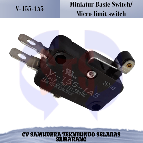 Omron V-155-1A5 Miniatur Basic Switch/Micro Limit Switch