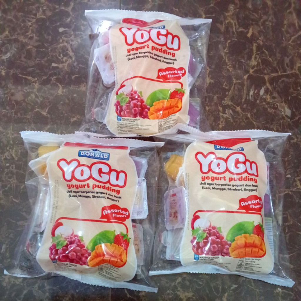 

YOGU Donald pudding aneka rasa isi 10pcs mix