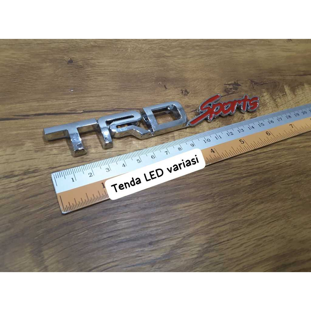 emblem TRD sport/emblem tulisan TRD sport