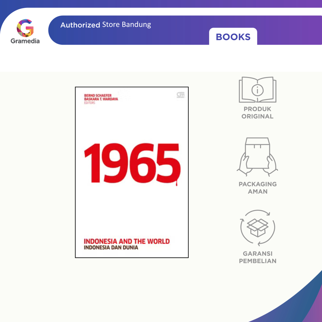 Gramedia Bandung - 1965: Indonesia and the World, Indonesia dan Dunia (Sampul 2025)