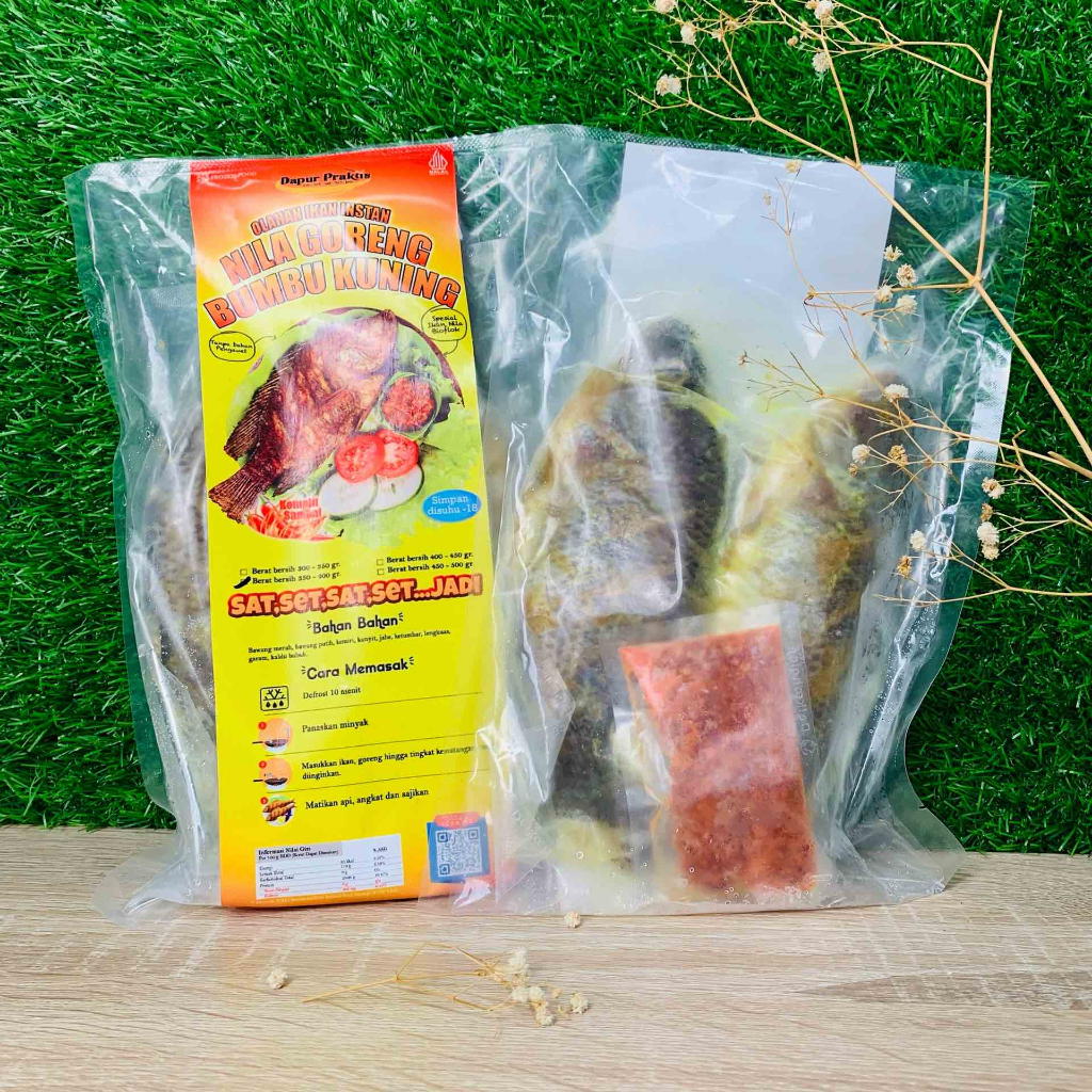 IKAN GORENG MUJAIR/NILA 2 EKOR