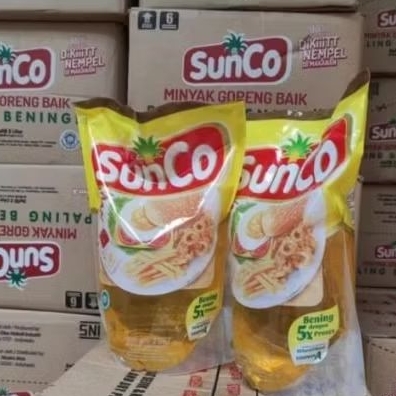 

(2liter)minyak goreng Sunco/freesabuncucipiring/