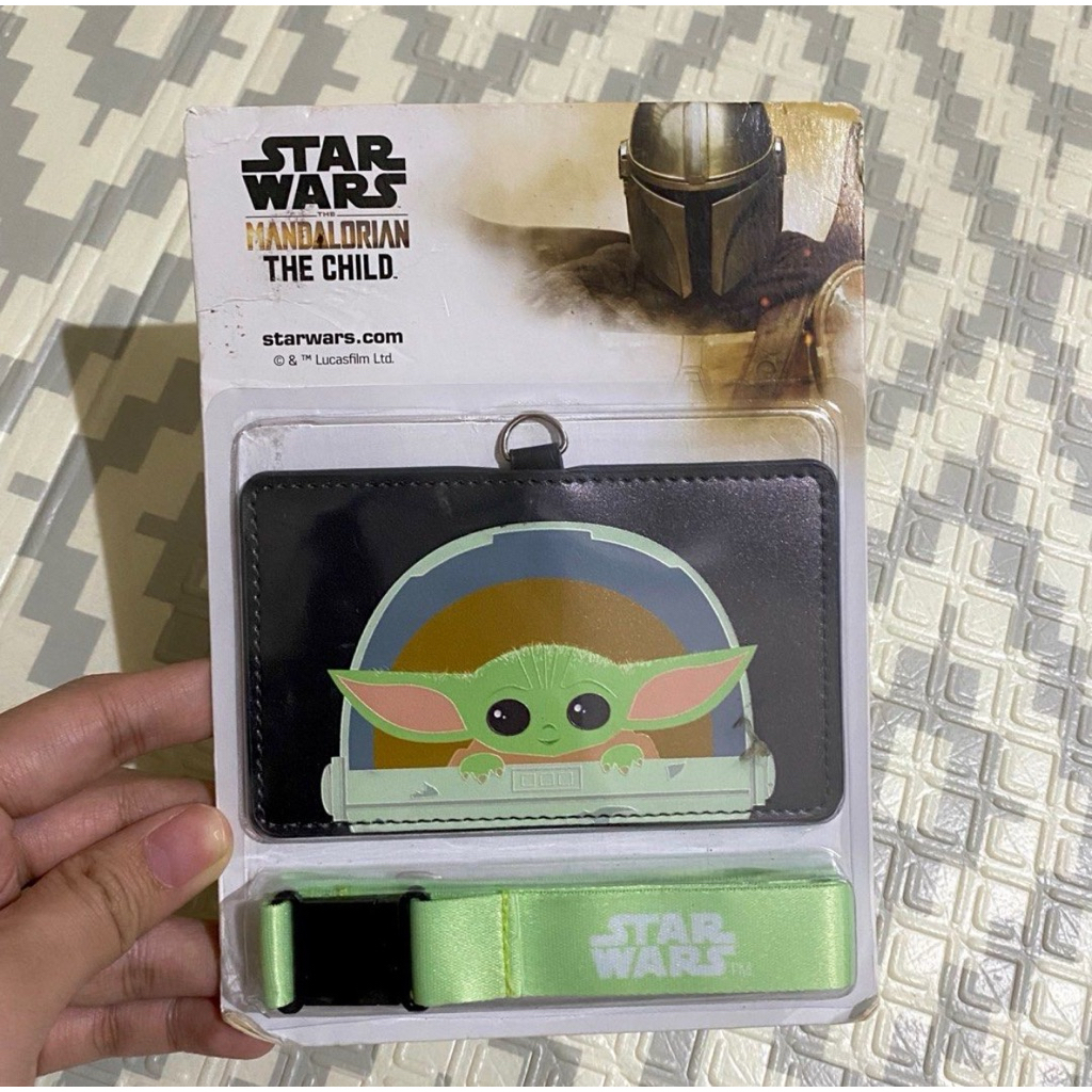 

NEW StarWars Baby Yoda Mandalorian The Child | Lanyard Holder Card ID Pass Gantungan Kartu bukan preloved