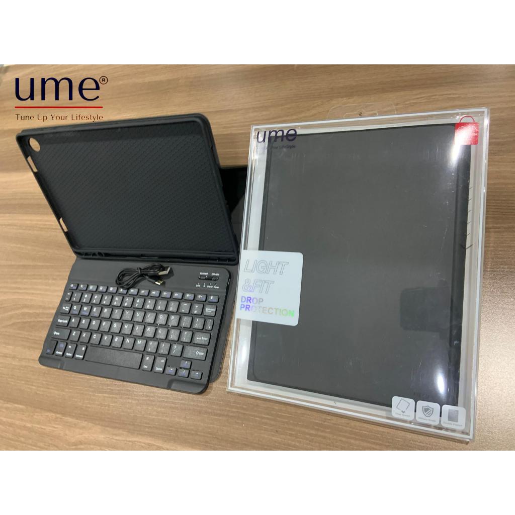 Book Cover UME Bluetooth Keyboard Case Samsung Tab S10 FE Plus Tab A9 Tab S7 Tab S8 Tab S9 FE Tab S6