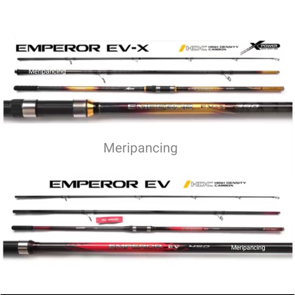 Joran Maguro EMPEROR EV-X | EMPEROR EV | Joran Tebing | Pasiran | Surf Casting rod | Alat Pancing