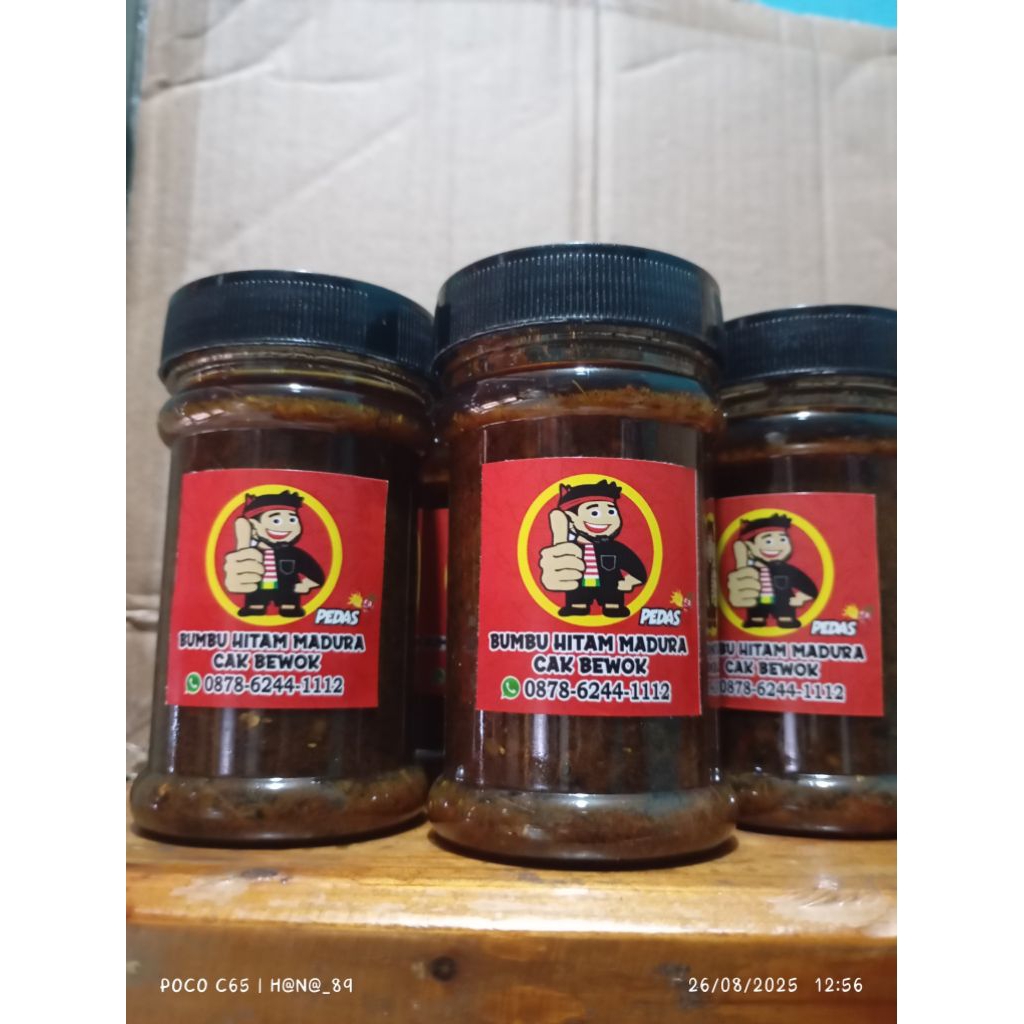 

bumbu hitam/bebek pedas khas madura harga termurah