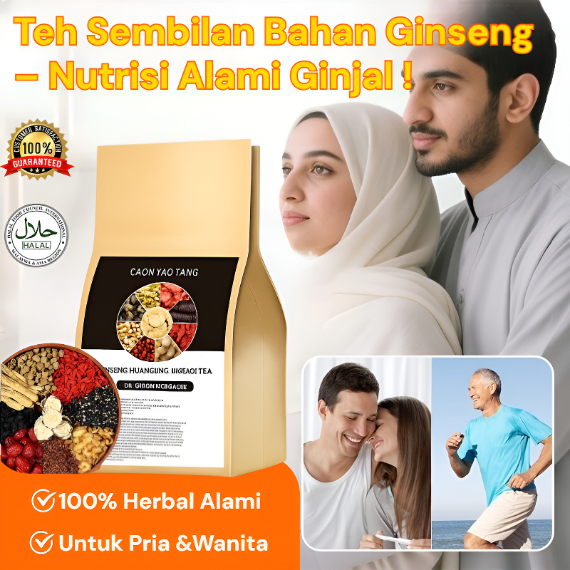 

⭐Asli Beli 1 Gratis 2⭐Teh Sembilan Bahan Ginseng Teh | Essence Nine Treasures Tea | Teh Ginseng Liver Dan Wolfberry Kombinasi Teh Kesehatan | Teh Vitalitas, Anti-Kelelahan Dan Penguat Ginjal