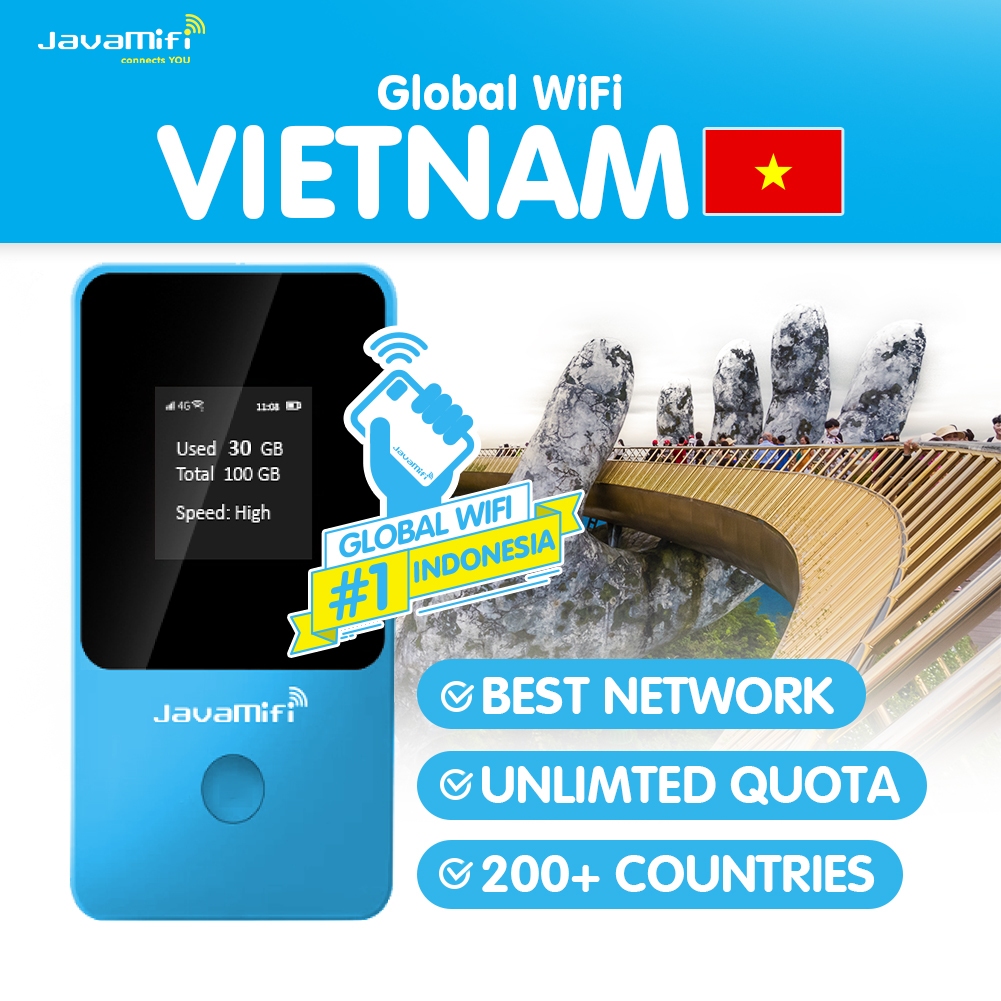 JavaMifi 4G Travel Wifi Vietnam Unlimited | Wifi Vietnam