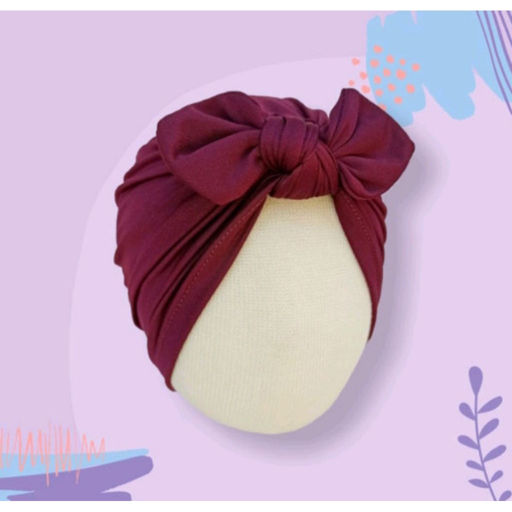 CIPUT PITA/BANDANA BAYI/TOPI BAYI PEREMPUAN