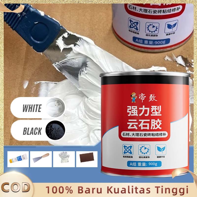 Lem Batu Alam Perekat Granit Dan Marmer Lem Keramik Cepat Kering Daya Rekat Tinggi 900g