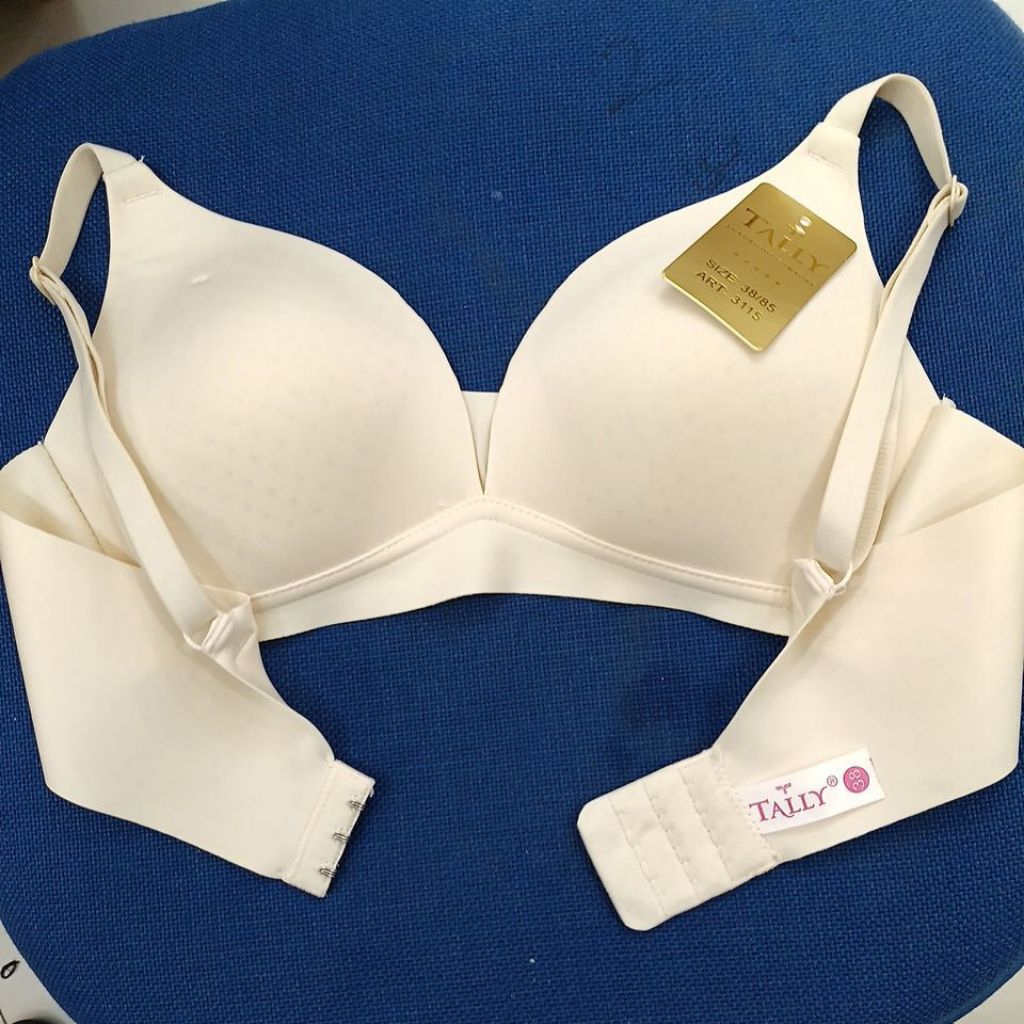 BH Tally 3 pc baby 3115 bahan lembut halus kait 3 tanpa kawat busa tipis