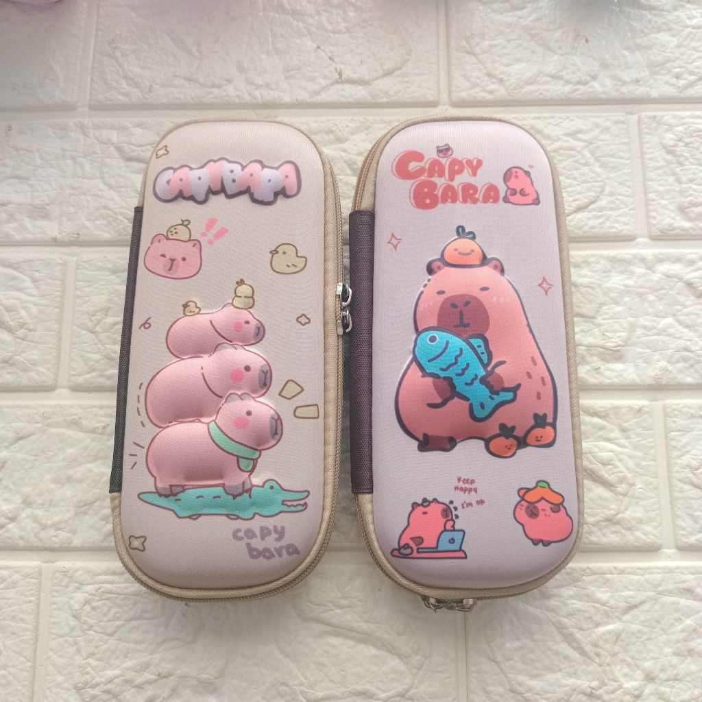 

INDAH JAYA STORE | TEMPAT KOTAK PENSIL HARD MOTIF CAPYBARA