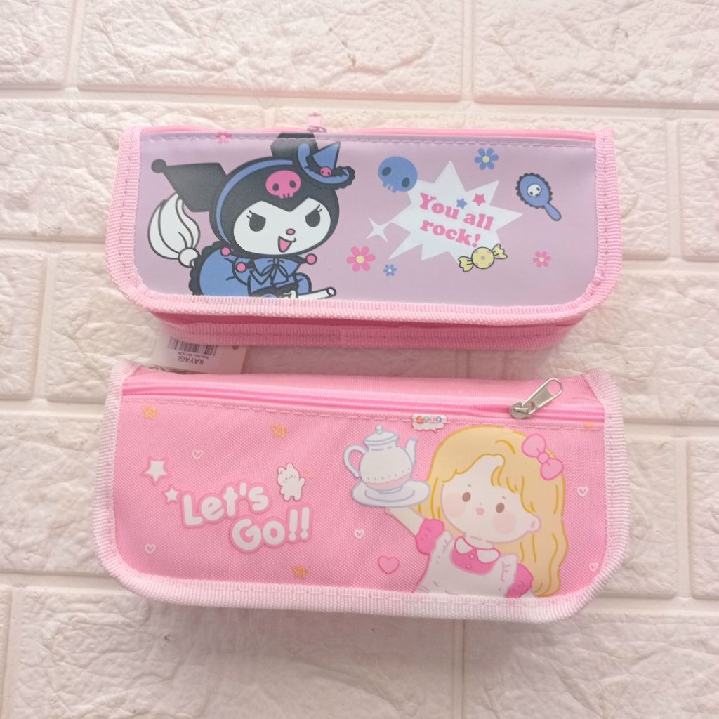 

INDAH JAYA STORE | TEMPAT KOTAK PENSIL KAIN MOTIF KUROMI & CUTE GIRL