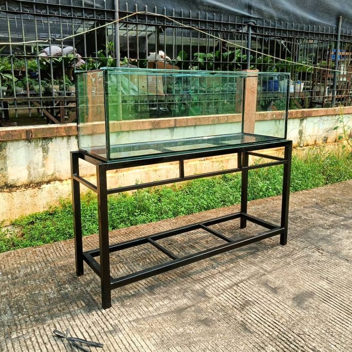 Aquarium 120x40x40 full 8 mm + rak hollo