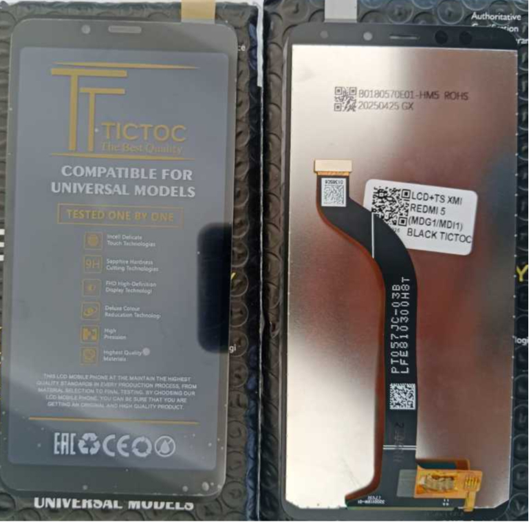 LCD XIAOMI REDMI 5 / LCD REDMI 5 BLACK/WHITE TICTOC