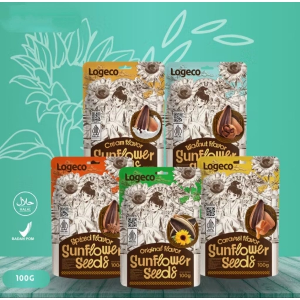 

LOGECO SUNFLOWER SEEDS 100GRAM