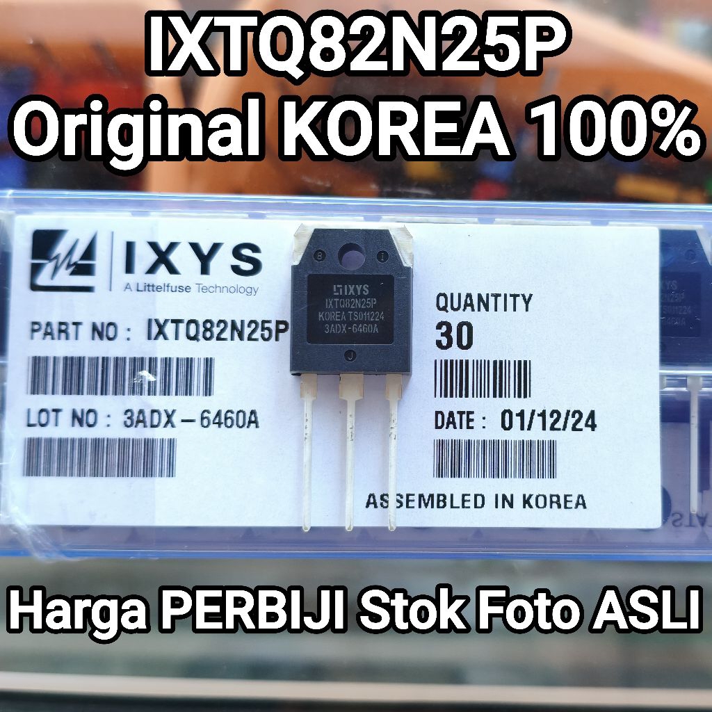 MOSFET FET IXTQ82N25P IXTQ82N25 KOREA ORIGINAL  IXTQ 82N25 82N25P 82A 250V