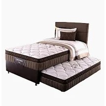 Bed Sorong Comforta 2in1 | Kasur Springbed Super Teenager Comforta - Fullset 90x200