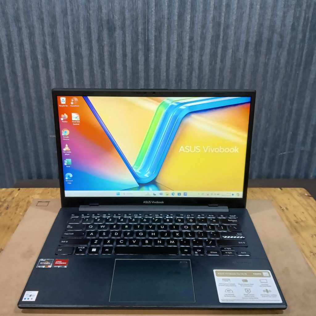 READY STOCK Asus VivoBook GO 14/15 E1404FA, Amd Ryzen 5 - 7520U, Amd Radeon (TM) Graphics, Ram 8Gb /