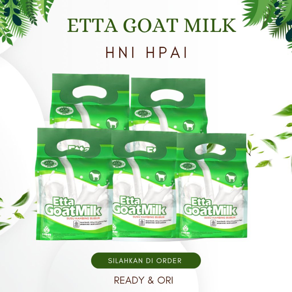 

ETTA GOAT MILK BUNDLING 5 PCS