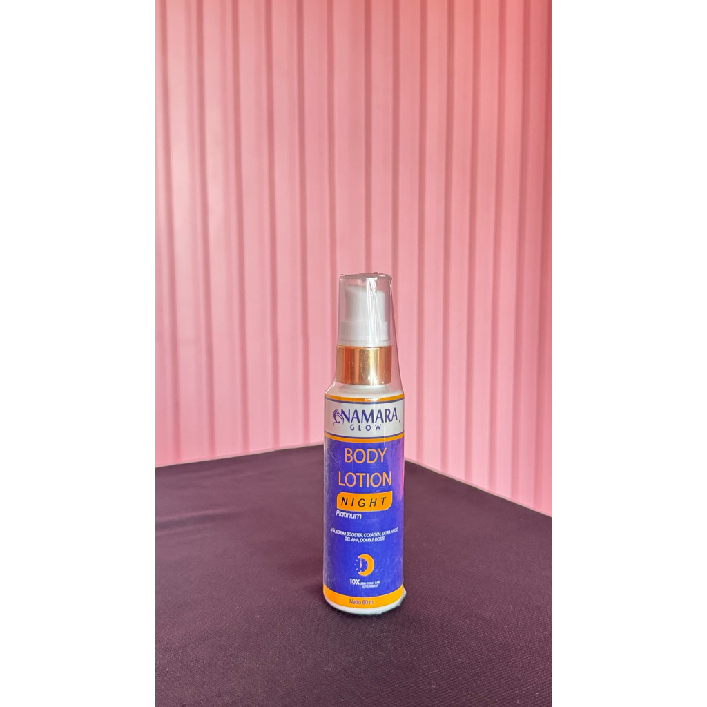 NAMARA GLOW BODY LOTION NIGHT PLATINUM 60ml