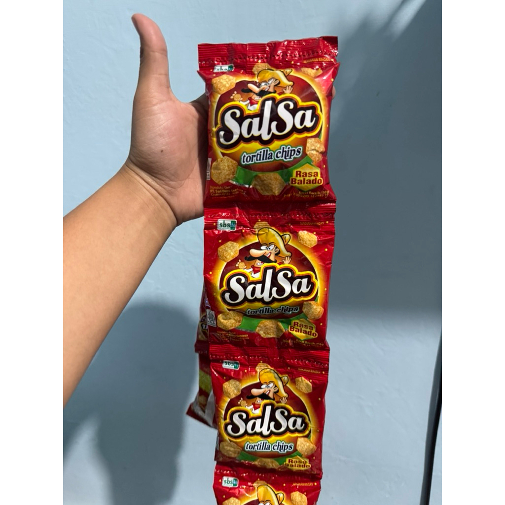 

Salsa snack makanan ringan ! Isi 10