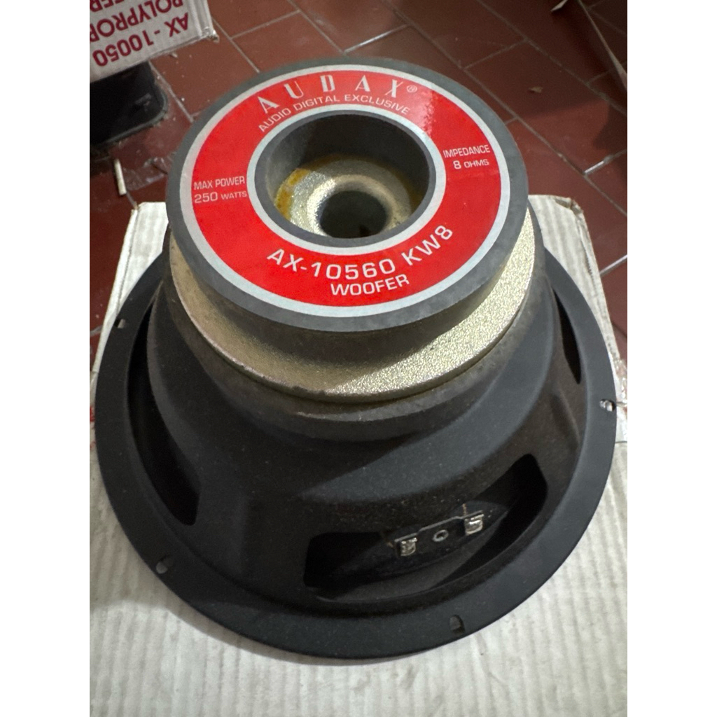 speaker Audax 10” woofer Double magnet AX 10560 KW8