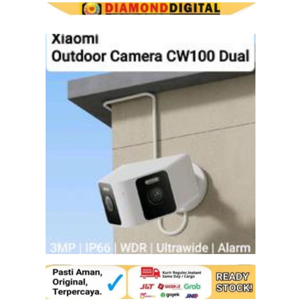 smart camera wifi cctv outdoor xiaomi CW100 Dual camera original