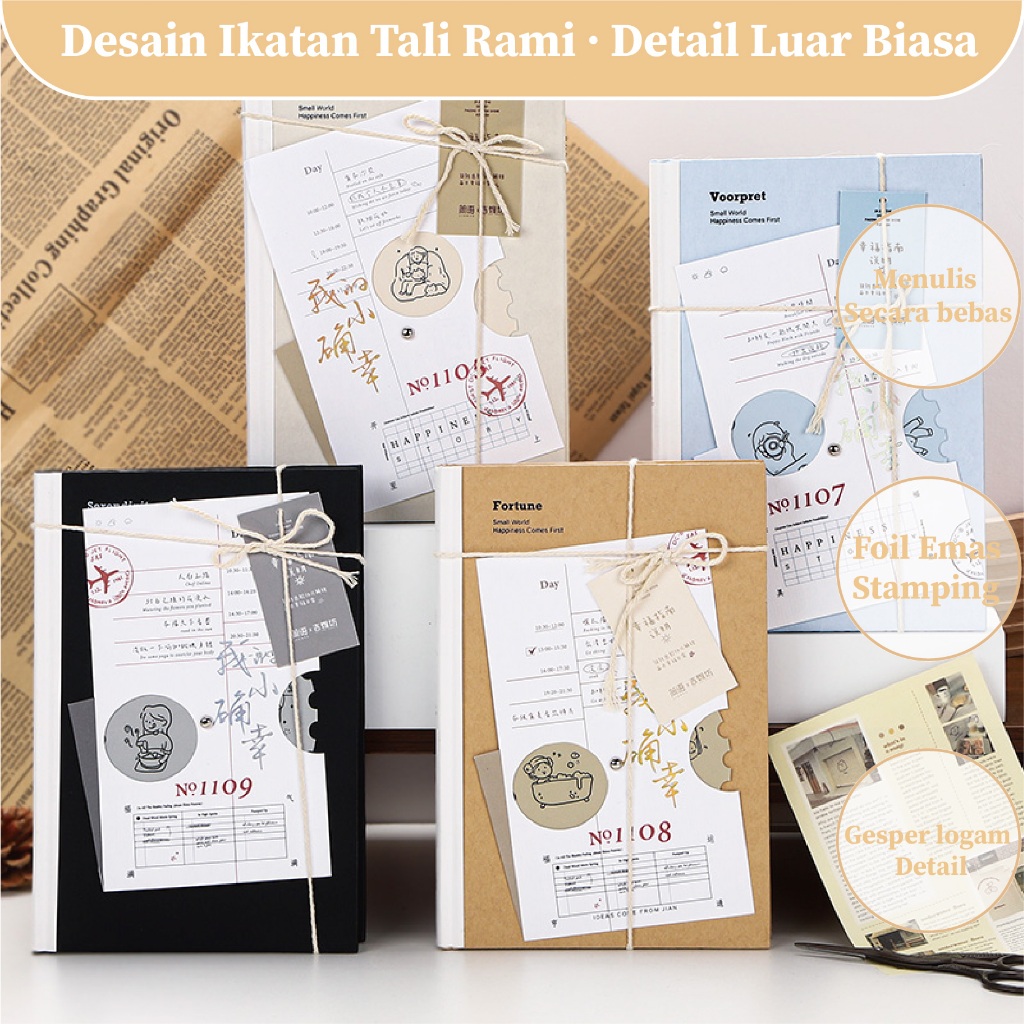 

【Xiao Quexing】 Seri A5 Buku Hardcover Random Student Carry Laptop Dengan Anda 112 Kertas Berkentut Dan Tulis Dengan Lancar Notebook Siswa Perlengkapan Hadiah Siswa