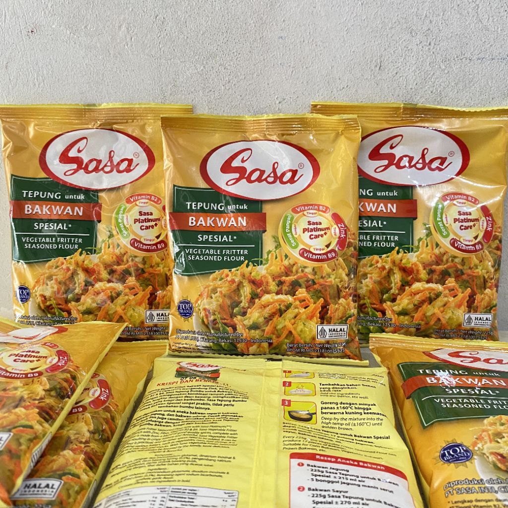 Sasa tepung bumbu bakwan 225 gram | sasa tepung untuk bakwan