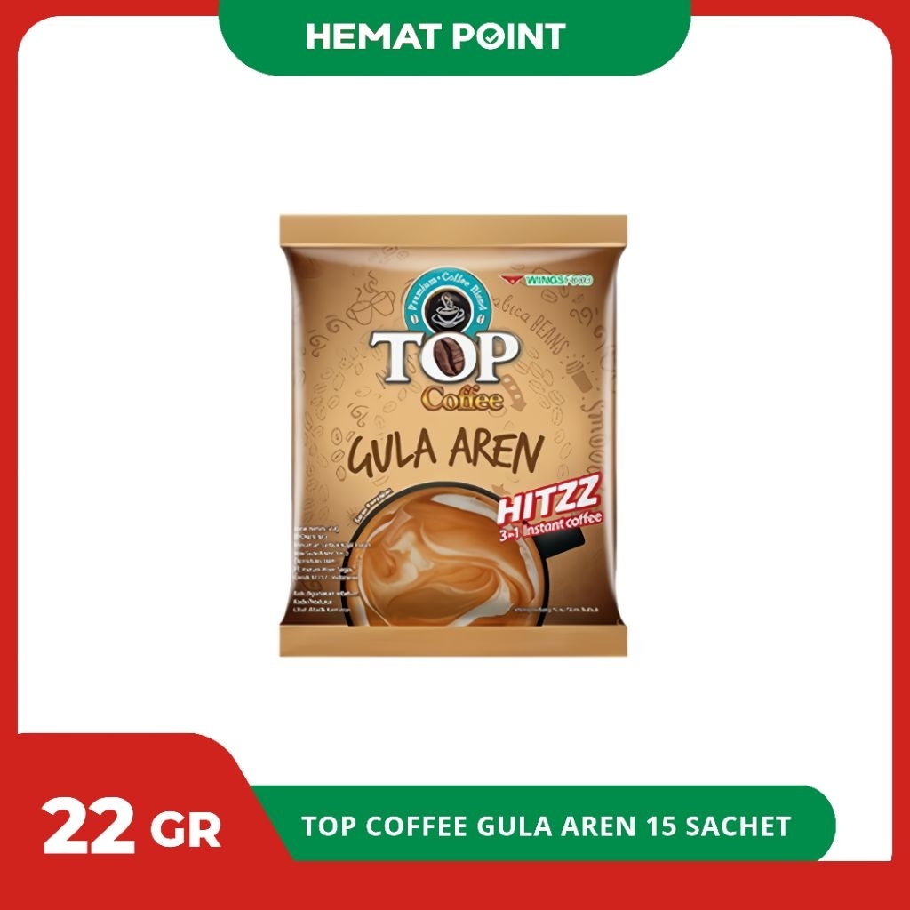

Kopi Top Gula Aren Beli 2 Gratis 1 Isi 15 Sachet - Kopi Instan Sachet Nikmat 1 Renceng Isi 15 Sachet