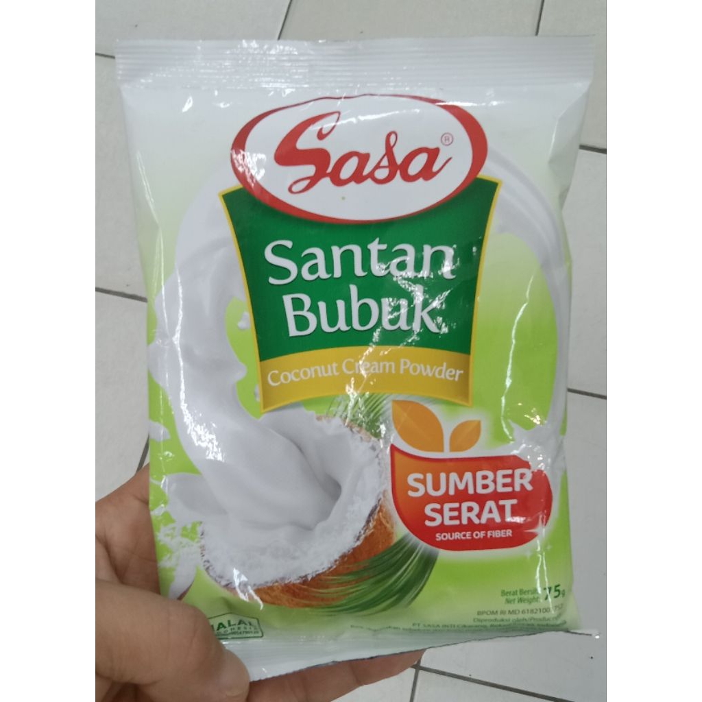 

Sasa santan bubuk 75gr halal