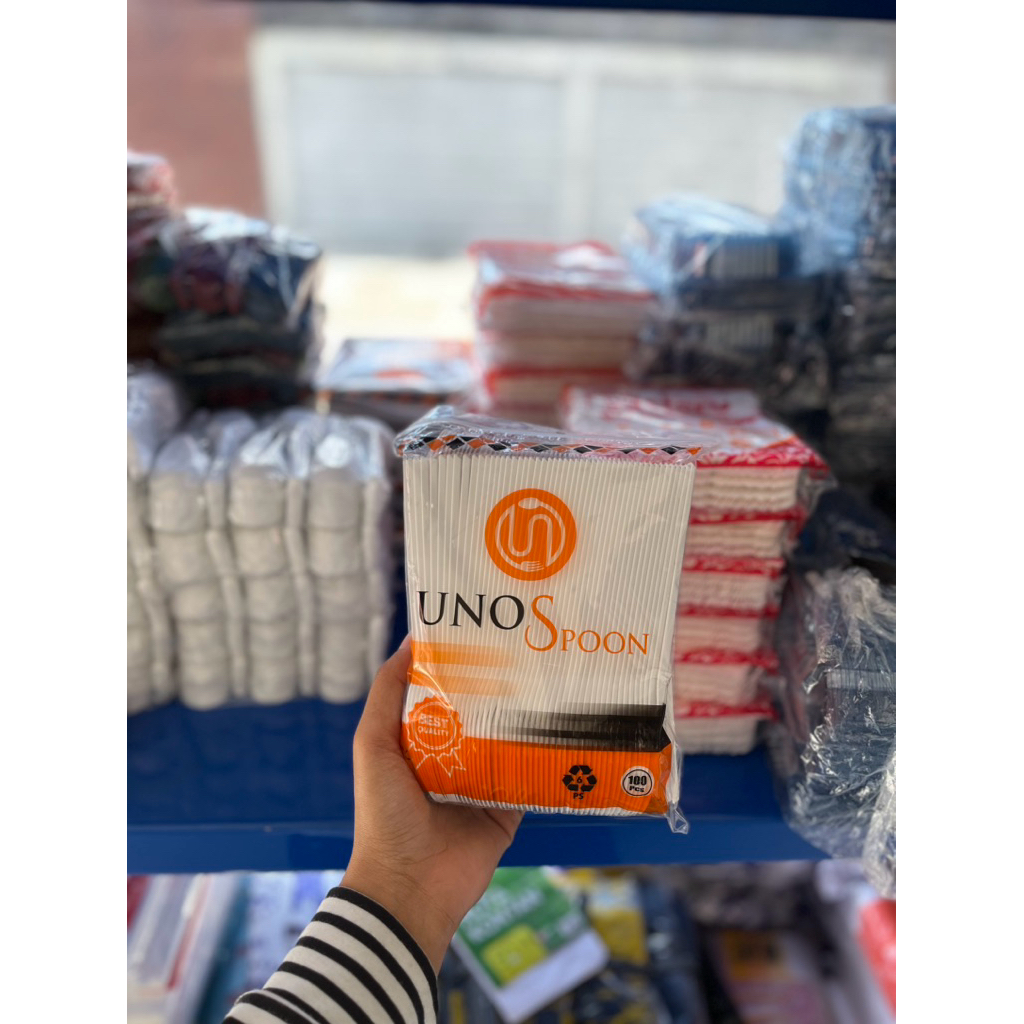 Sendok Plastik Panjang/Sendok Putih