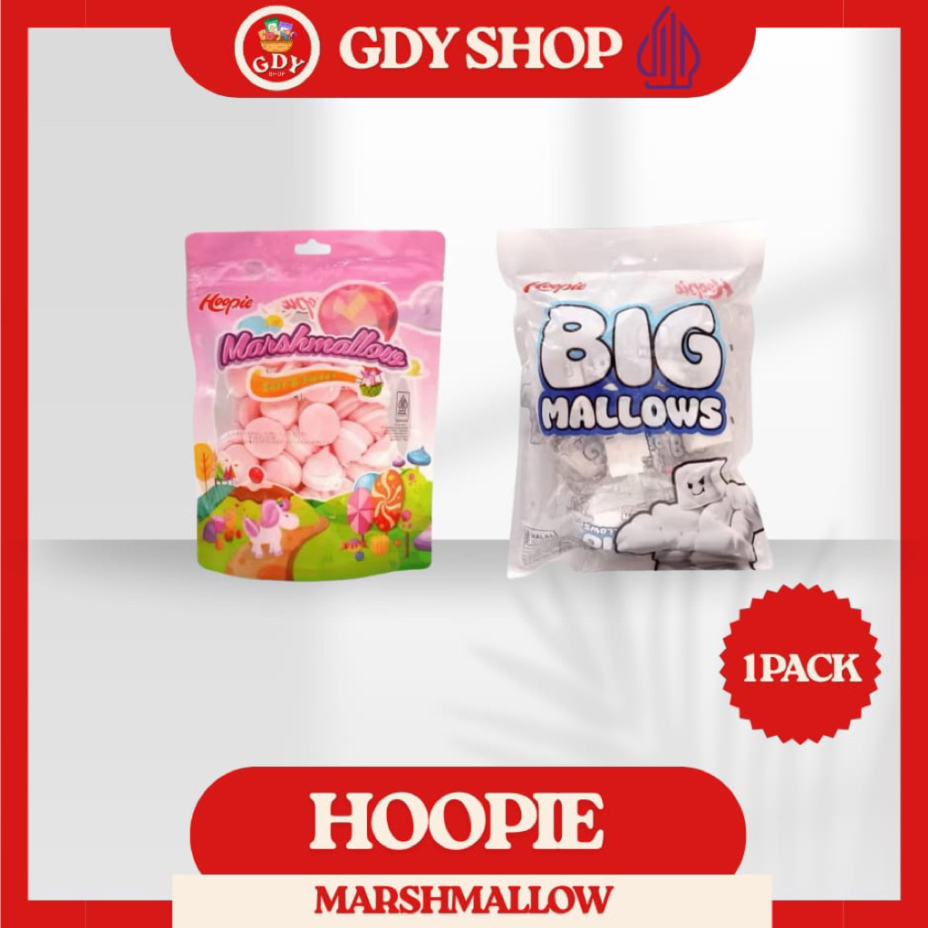 

Hoopie Big MALLOWS 300gr & TWIST MARSHMELLOW STRAWBERRY 150gr