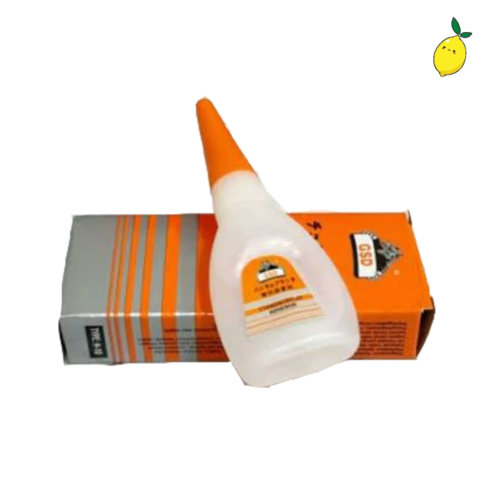 

Lem Korea Cyanoacrylate Instant Glue 15g / Lem GSD / Lem Besi / Lem Super