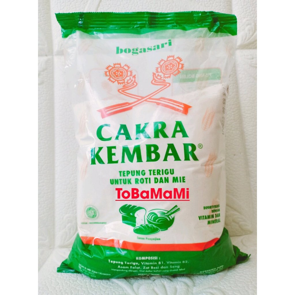 

Tepung Roti Cakra kemasan 1kg