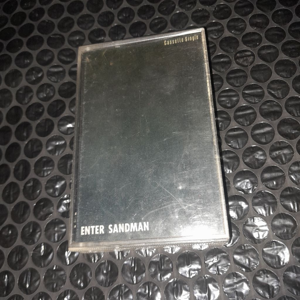 kaset metallica enter sandman single
