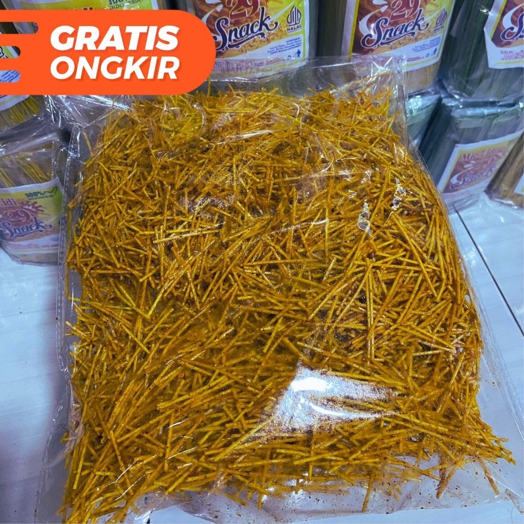 

Remukan mie lidi 1kg pedas nagih - Remukan mie lidi isi 1kg