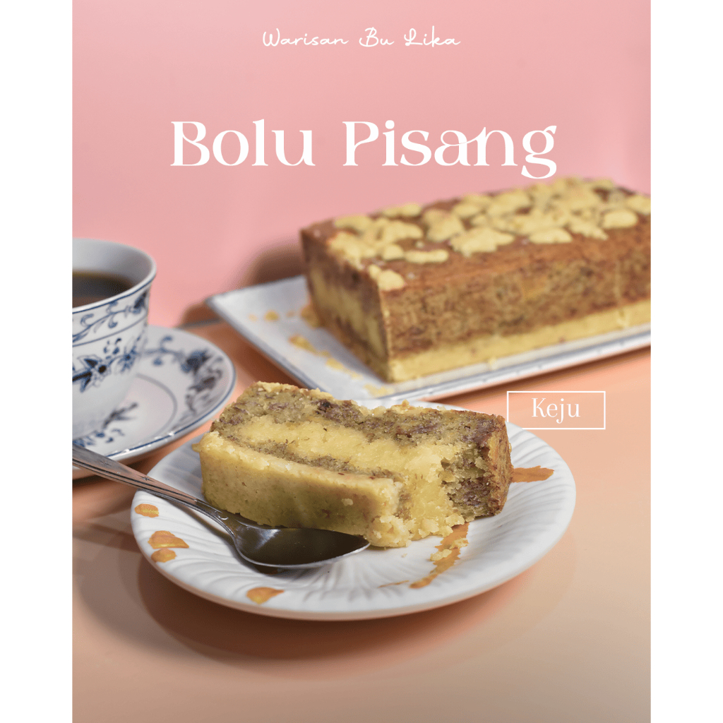 

Bolu pisang keju / Banana cake / 100% tanpa pengawet