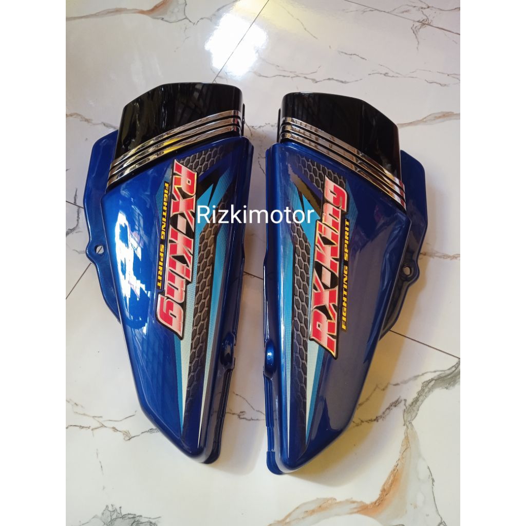 Dop aki rx king tahun 2005 biru original baru sudah finising clear
