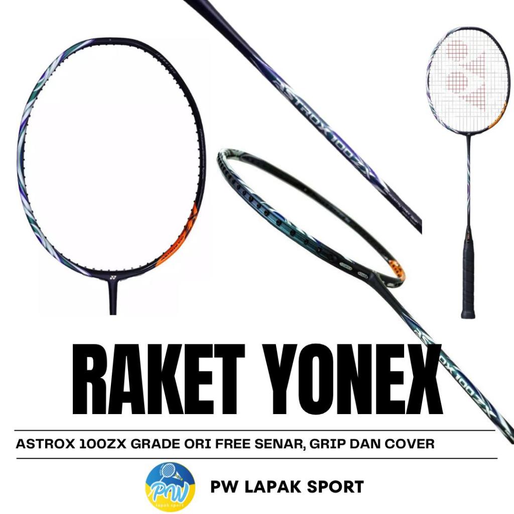 YONEX ASTROX 100ZX – Grade ORI FULL SET SENAR GRIP PROMO RAKET ASTROX YONEX FREE COVER