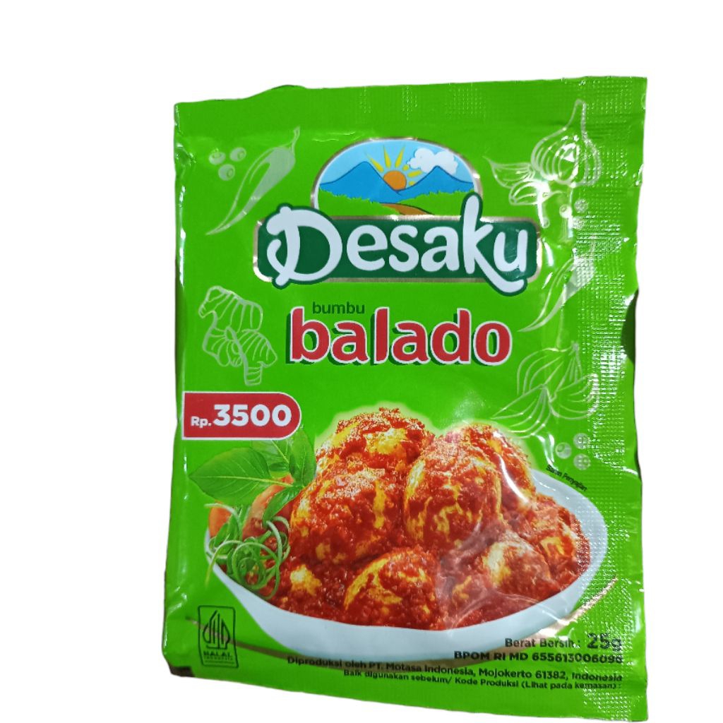 

Bumbu Instant Desaku Balado 25gr